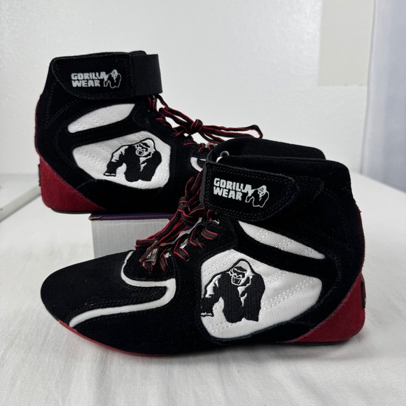 Gorilla Wear Other - Limited Edition Gorilla Wear Chicago High Top Shoes Crossfit Bodybuilding Sz 6.5